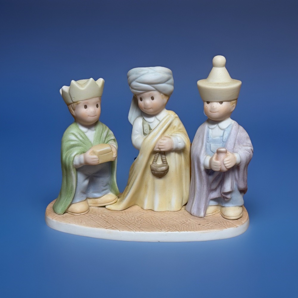 1996 Circle of Friends We Three Kings Figurine Masterpiece Home Interiors VTG‎